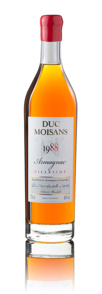 Armagnac Duc Moisans, Millésimé 1988, Très Vieille Réserve