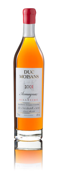 Armagnac Duc Moisans, Millésimé 2001, Très Vieille Réserve