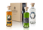 Coffret Mixologist 3 Flacons: GINETIC Gin, CANOUBIER Rum, LA PIPETTE VERTE Absinthe