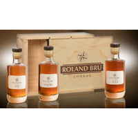 Cognac Roland Bru, LE COFFRET DEGUSTATION 3 x 20 cl